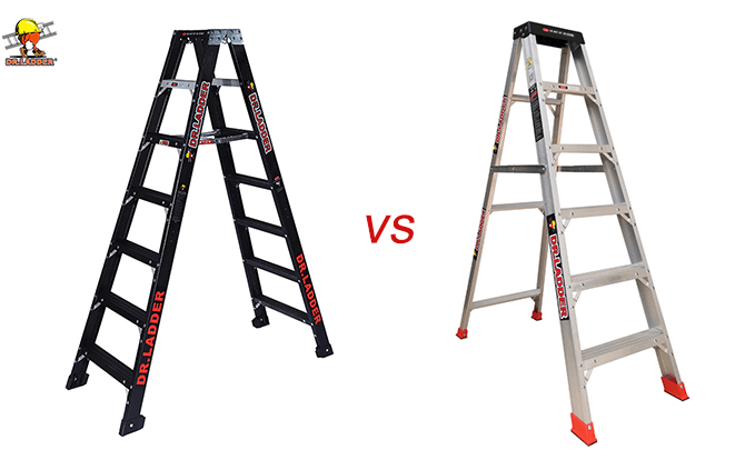 Are Aluminum or Fiberglass ladders Better?