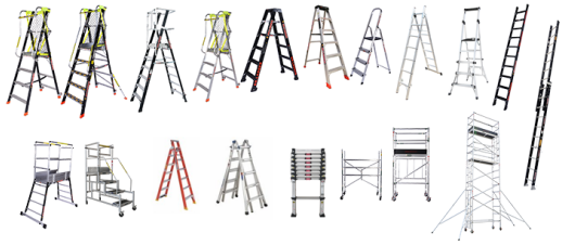 What jobs are the ladders used for?