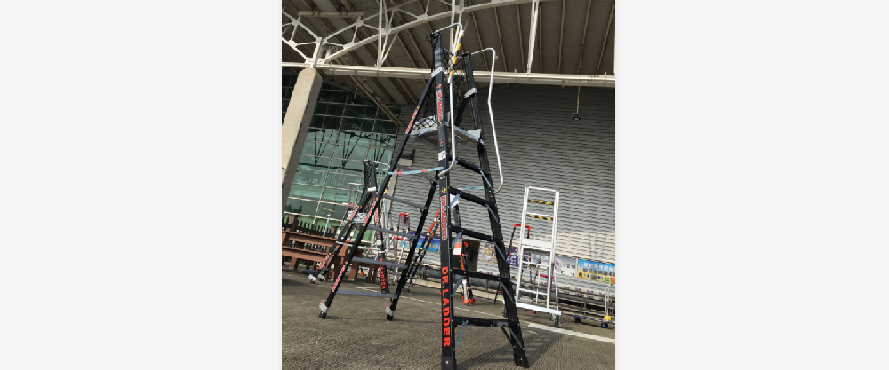 Dr. Ladder mobile platform ladder,more than your definition of safety ladder