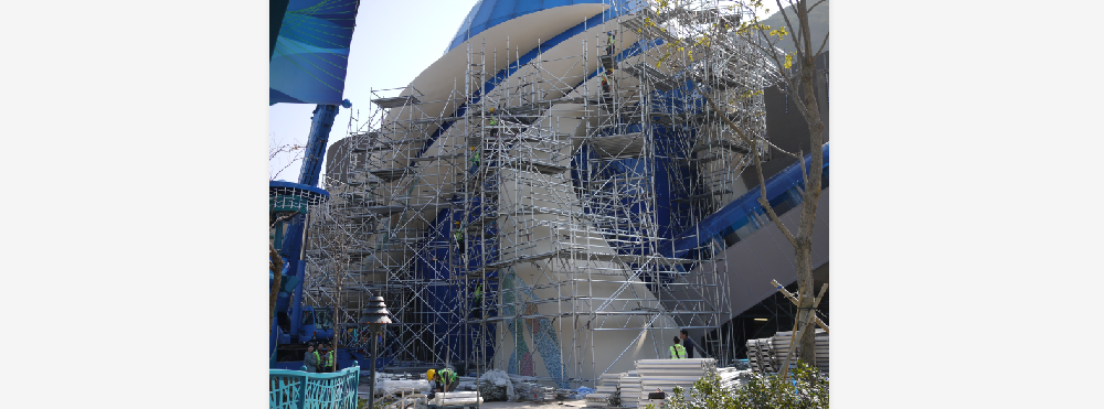 Do not mix different types and styles of scaffolding.