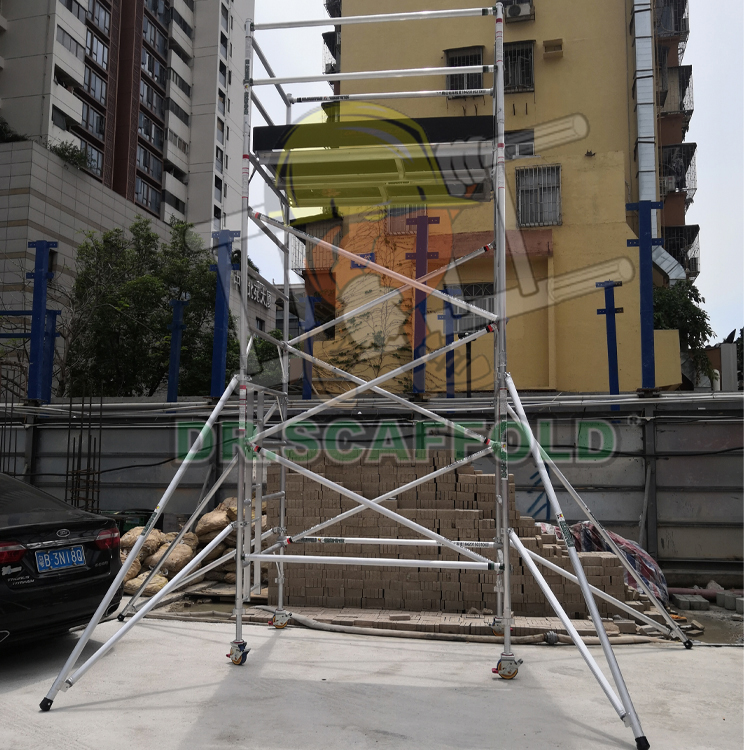 Construction, modification or removal of scaffold elements