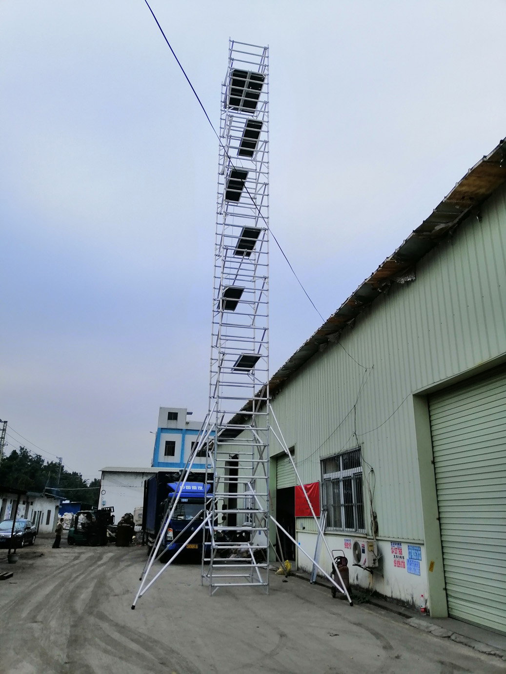 Scaffolding four hazards and prevention measures