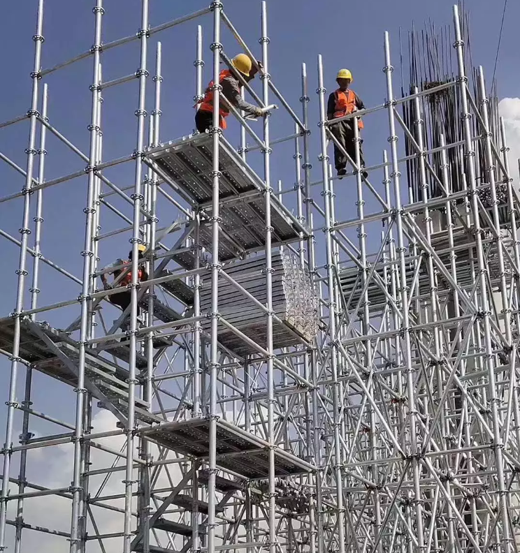 Coil - type aluminum alloy scaffold after use matters needing attention