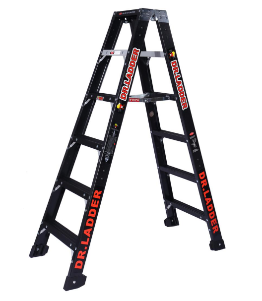 5 STEPS FIBERGLASS A FRAME LADDER