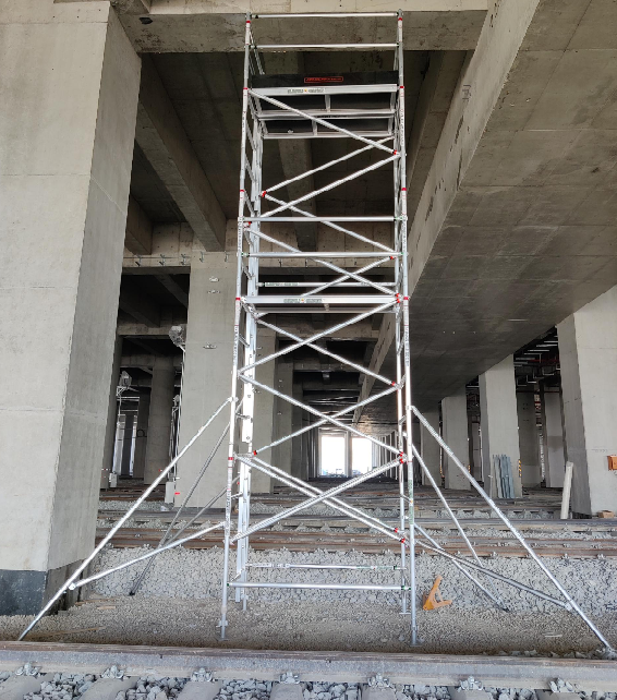 Keep in mind when operating specifications of aluminum alloy scaffolding