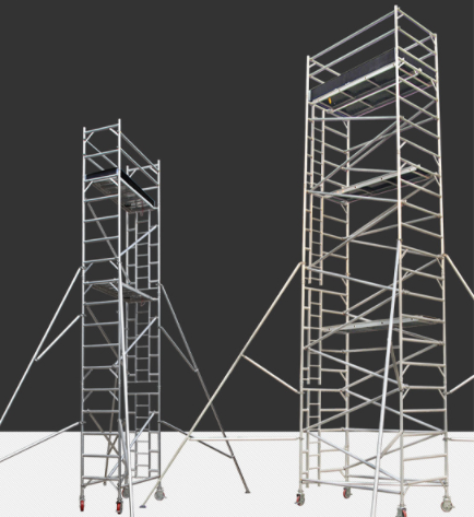 Aluminum scaffolding for standard specifications