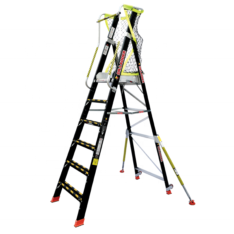 Which fiberglass insulated ladder with handrail is better?