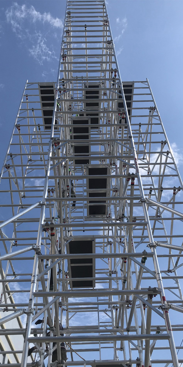 What is the new scaffold? What are the features?