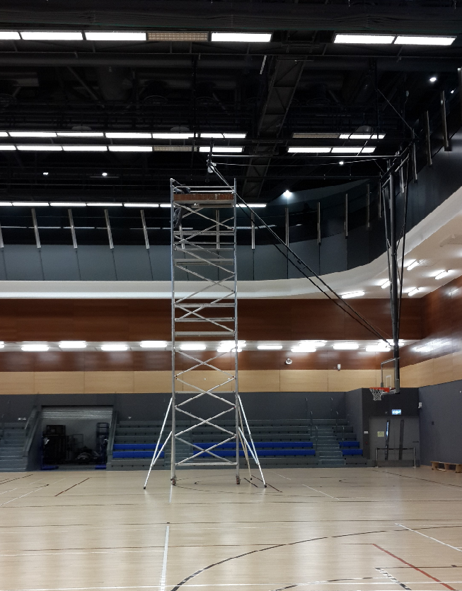 Application of aluminum scaffolding in the construction industry