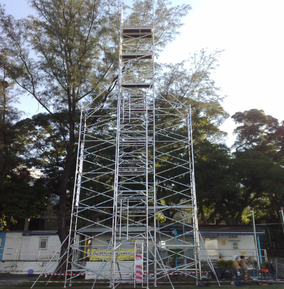 European standard aluminum scaffolding company