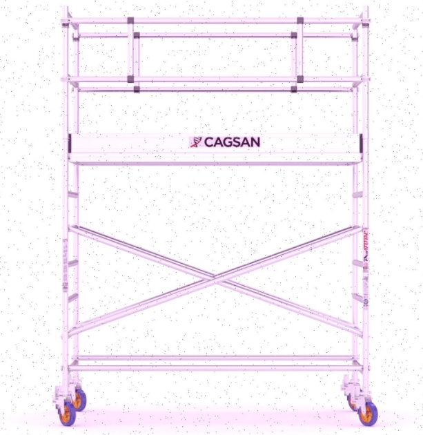 Aluminum alloy inner climbing scaffolding certificate