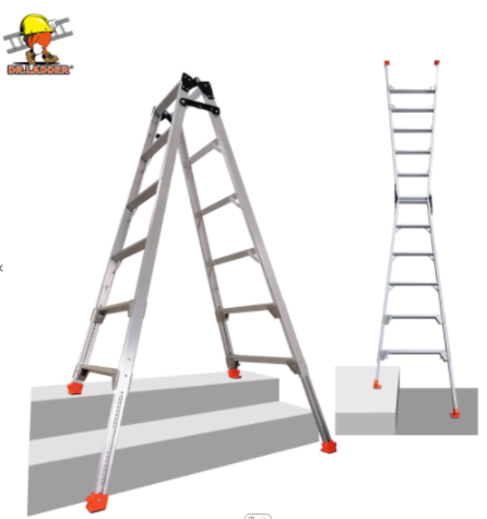 New adjustable height ladders