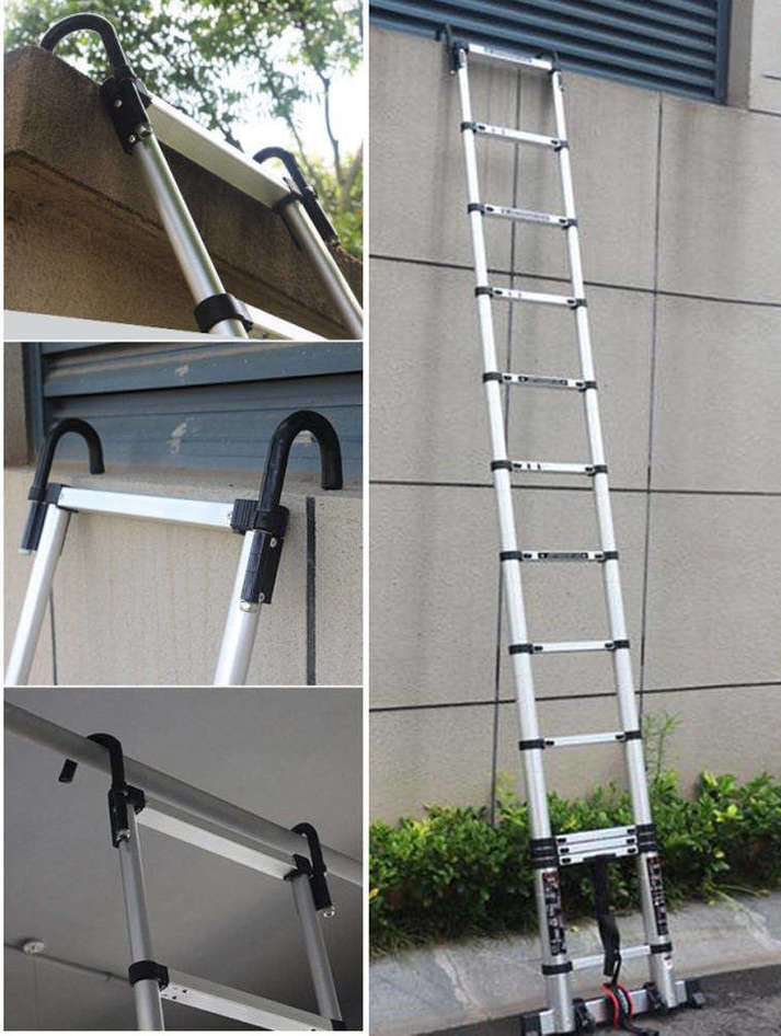 Aluminum alloy ladder made of high-strength aluminum alloy material